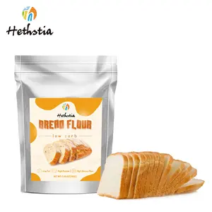 Farina di pane Keto farina di pane vegana a basso contenuto di zucchero a basso contenuto di carboidrati per la produzione domestica