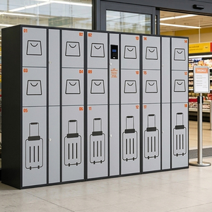 Sistema de Casilleros Inteligentes para Paquetes con Control por Teléfono Digital y Contraseña, Habilitado para IoT, Estación Automatizada de Recogida y Entrega para Ciudades Modernas - Product Image 5