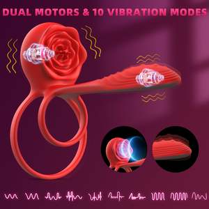 Двойной бесшумный стимулятор для клитора - Product Image 2