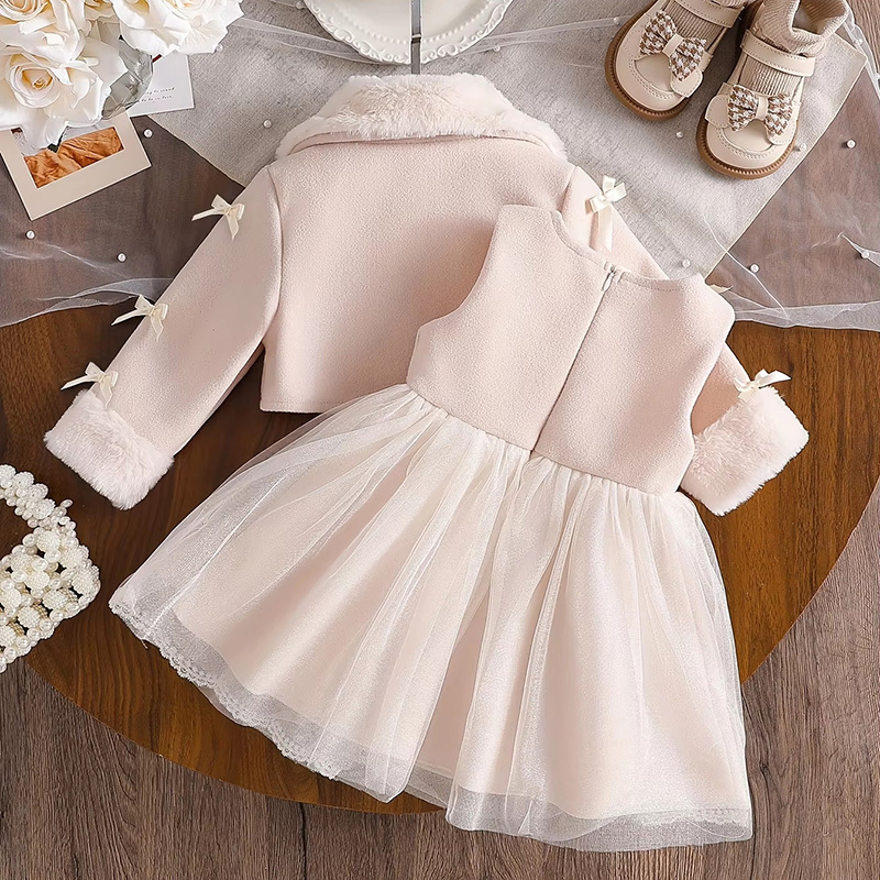 winter two piece dress set Kids Clothing Manufacturer Long Sleeves Baby Girl Winter Set for 0-3 Years Alara Black Vegan Leather 40013x Size:UK 13/ INDIAN 47 A great investment piece