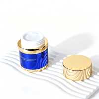 Pot en acrylique pour cosmétiques, flacon de lotion 30ml 50ml 100ml, double paroi, crème, beurre corporel, couleur personnalisée, impression sérigraphique, vente en gros