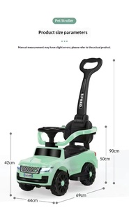 Vélo d'équilibre 2-en-1 pour enfants : trotteur poussé au sol et draisienne pour tout-petits de 1 à 3 ans – Idéal pour l'apprentissage et la stabilité - Product Image 6