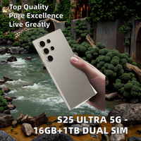 Smartphone 5G S23 Ultra 7,3 Inci Terlaris 2024, 16GB+1TB Dual SIM Nano Original Tidak Terkunci Decacore 108MP HD 120Hz Android 13