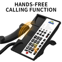 Teléfono IP Profesional de Alta Calidad SACHIKOO ACE-8906IP para Hoteles con Protocolo SIP, Nuevo Diseño, Teléfono Inalámbrico, Productos VoIP Poe