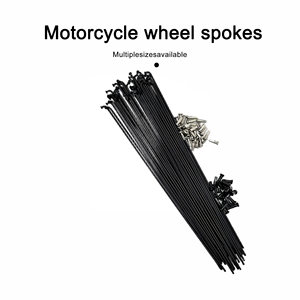 Accessoires de <span class=keywords><strong>moto</strong></span> personnalisés en direct d'usine OEM/ODM, rayons de roue en acier inoxydable pour <span class=keywords><strong>moto</strong></span> tout-terrain, rayons en J - Product Image 1