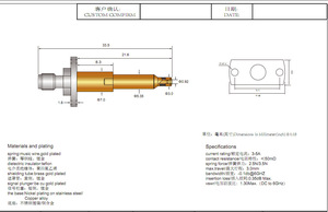 Sonde haute fréquence 3.0 en forme de dent pour carte PCB, point de test annulaire, test de fréquence supérieure à 6 GHz, première génération, haute fréquence - Product Image 5