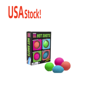 USA Stock Needoh Teenie Hot Shots 4Pcs/Pack Hot Shot goal <b>Ball</b> Squishies Toys PU Material Unisex Stress Relief <b>Squeeze</b> Toy Ages - Product Image 4
