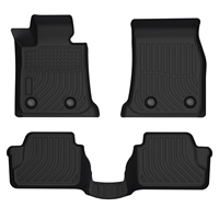 Tapis de sol de voiture à forte stabilité TPE tapis de sol de voiture tapis intérieur pour BMW M2 2017-2021 ajustement parfait tapis de sol 3d