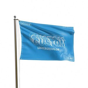Outdoor Advertising Wholesale 150D Polyester Flying Customized Logo Printing 3*5ft Custom <b>Flags</b> - Product Image 4