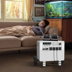 Nouvelle station d'alimentation solaire d'urgence Lifep04 <span class=keywords><strong>12v</strong></span> avec batteries supplémentaires, générateur solaire 2kw pour assistance médicale - Product Image 1