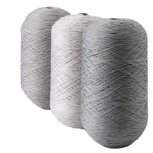 El recuento de hilos de algodón orgánico del proveedor de fábrica se puede personalizar con hilo de algodón Premium para ropa