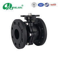 Vanne à boisseau sphérique à bride WCB OEM, commande industrielle manuelle/pneumatique/électrique pour applications eau, huile, gaz
