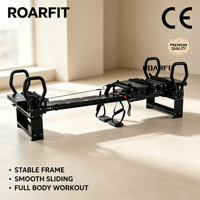 ROARFIT Microformer Pro Pilates Reformer - Alliage d'aluminium durable et portable, garantie de 5 ans