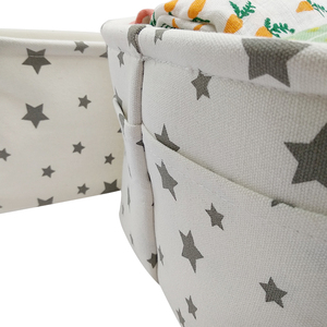 <span class=keywords><strong>Jouet</strong></span> pliable avec couvercle, articles ménagers de haute qualité, boîte de rangement en tissu, bacs - Product Image 3
