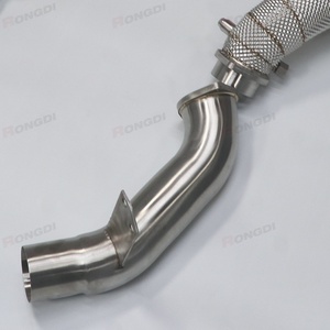 Performances élevées pour tuyau d'échappement droit N63 pour BMW M850i M550i G14/G15/G16/G11/G12 4.4T Acier inoxydable SS304 - Product Image 4