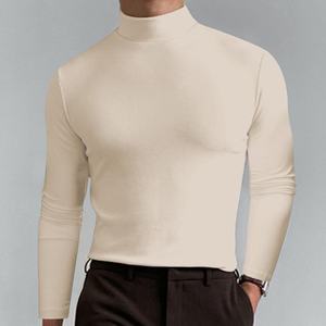 XXM8946- Camiseta Elástica de Cuello Semialto Transpirable y Moderna para <span class=keywords><strong>Hombre</strong></span> - Product Image 4