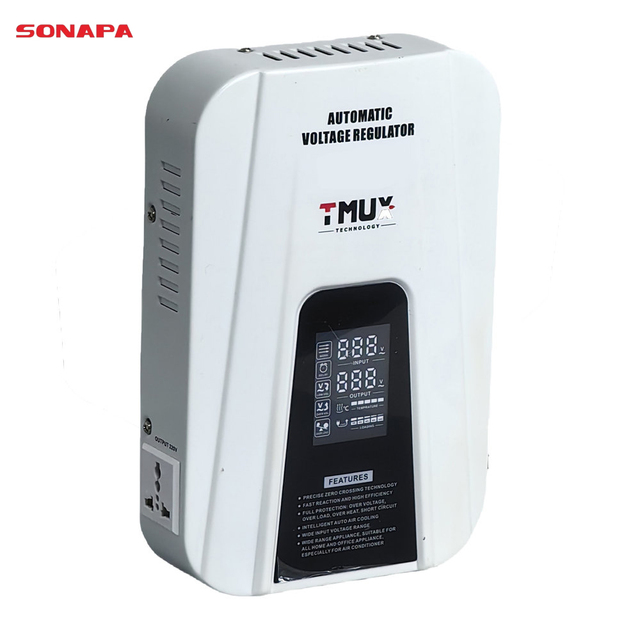 Wall Mount Type Voltage Stabilizer Input 90-280V 2000VA Single Phase for air Conditioner