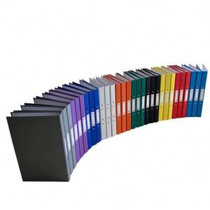 File <b>Document</b> <b>Folder</b> Paper File <b>Folder</b> 2 Ring Binder, PP, Holds up to 100 Sheets, 16 mm Spine, Black - Product Image 6