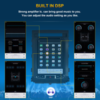 Autoradio avec écran tactile de 12,1 pouces pour Toyota LC200 2008-2015, unité principale Android, autoradio avec CarPlay sans fil, Android Auto, navigation