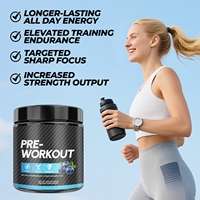 Op maat gemaakte smaken Pre-Workout Poeder met Creatine Beta-Alanine 300 Gram Energie Ondersteuning Prestatie Energie en Focus Drinkmix