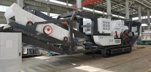 Stazione Mobile di Frantumazione a Contromarcia su Cingoli per Rifiuti Edili, Frantoio a Mascelle per Minerali e Granito - Product Image 2