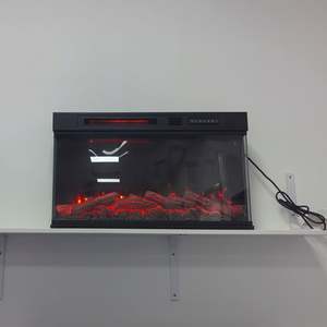 Chauffage électrique télécommandé de 36 pouces Cheminée en verre à <span class=keywords><strong>3</strong></span> côtés avec protection contre la surchauffe - Product Image 5