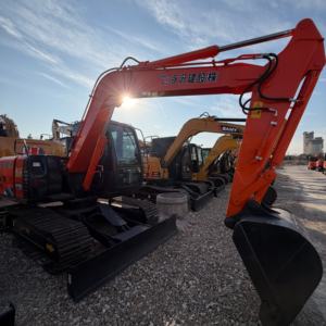 Escavatore Cingolato Usato Originale Giapponese <span class=keywords><strong>Hitachi</strong></span> 70, Prodotto in Giappone, Modello ZX70 - Product Image 3