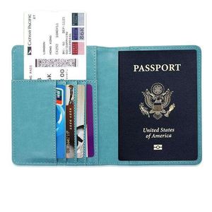 Porta Pasaportes Antirrobo con RFID, Diseño Transparente para Documentos, Organizador de Viaje de Cuero PU con Correa Elástica - Product Image 6