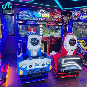 Máquina de Videojuegos de Carreras de Autos con Simulador de Conducción Operado con Monedas, Pantalla LCD de 43 Pulgadas, <span class=keywords><strong>Videojuego</strong></span> de Arcade - Product Image 6