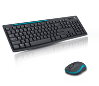 Vente en gros pour le clavier et la souris optiques sans fil Mk270 Ensemble Mk275 Bureau à domicile Clavier et souris en stock pour Logitech