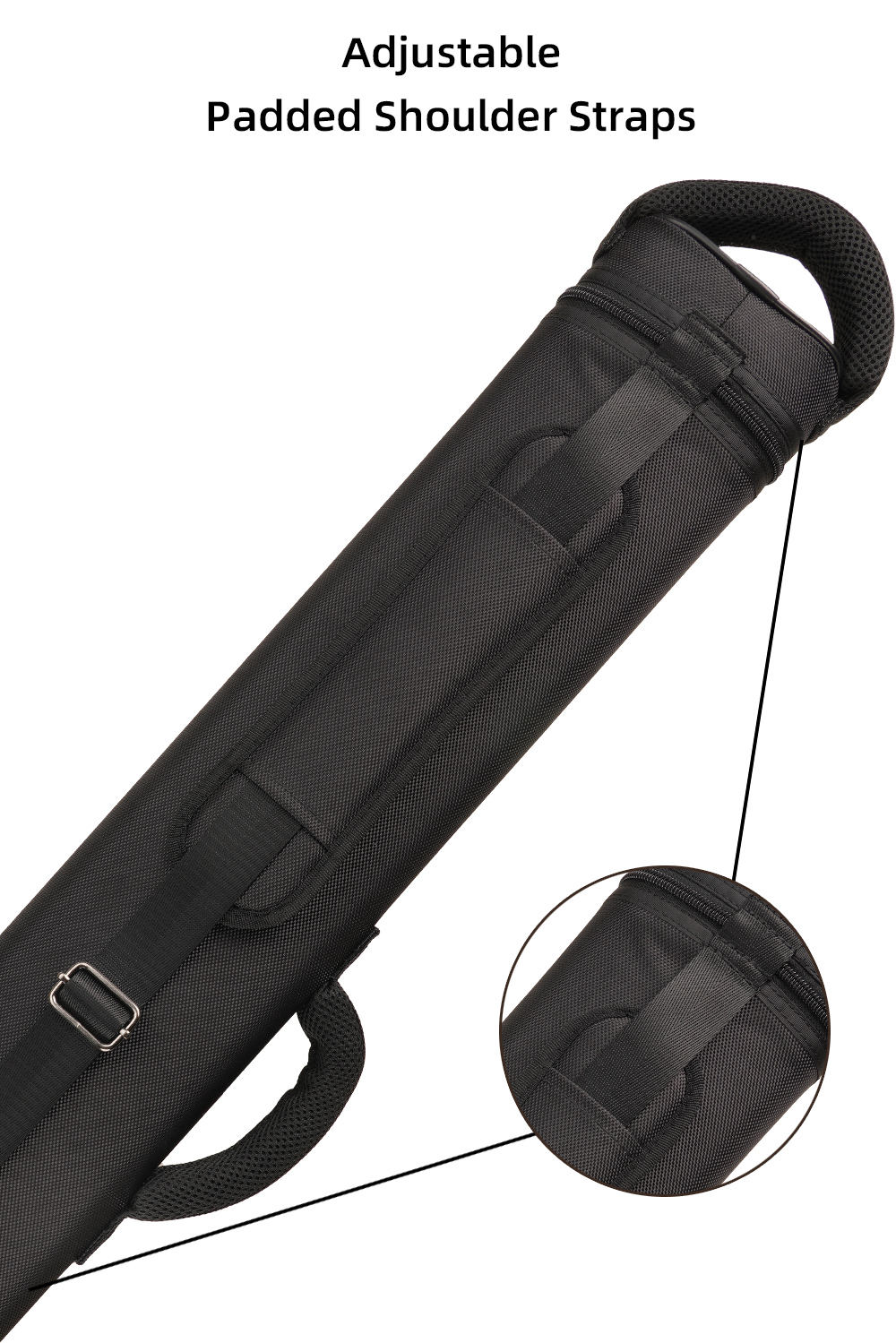 CRICAL Billiard Cue Case - High Capacity & Durable Design