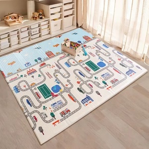 Lớn gấp <span class=keywords><strong>Mat</strong></span> bé Thảm chơi Tấm <span class=keywords><strong>Mat</strong></span> sinh thái thân thiện không độc hại phim hoạt hình thiết kế XPE bọt Playmat - Product Image 1