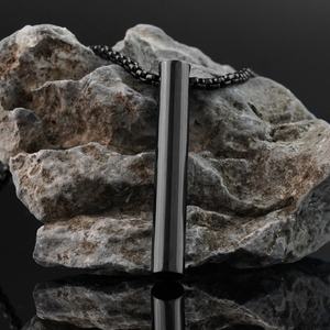 Colliers personnalisés avec nom pour femmes, colliers avec initiales en forme de barre, bijoux en acier inoxydable, cadeau personnalisé pour un anniversaire - Product Image 5