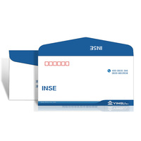 Sobres de Papel Kraft con Logotipo Personalizado OEM, Sobres de Lujo de Doble Capa para Documentos y Facturas