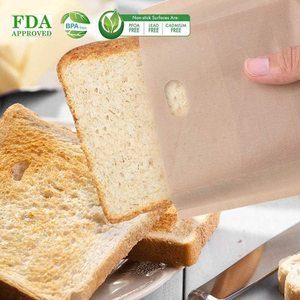 Esay di pulizia riutilizzabile PTFE tostapane bag per panino alla griglia formaggio forno a microonde applicabile - Product Image 5
