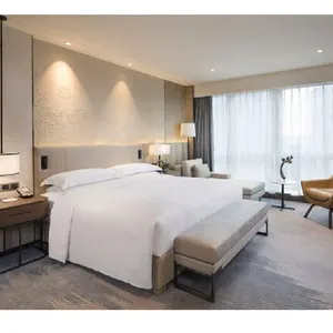 Op Maat Gemaakt Project Luxe 5-sterren Modern Hotel Slaapkamerkamer Meubelset Hotelmeubilair