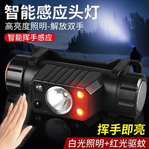 Linterna frontal Led recargable, cuerpo de aleación de aluminio, resistente al agua, portátil, duradera, para pesca nocturna, minería, uso al aire libre - Product Image 4