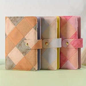 <b>Binder</b> Notebook Customizable Printing High Quality <b>A5</b> PU Leather Loose-Leaf <b>6</b> <b>Rings</b> <b>Binder</b> Hardcover Notebook - Product Image 5