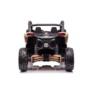 Auto Elettrica Giocattolo <span class=keywords><strong>per</strong></span> Bambini DK-CA001, Avvio con <span class=keywords><strong>Un</strong></span> Solo Pulsante, Colore Arancione, 12V 4 Motori, Auto Cavalcabile <span class=keywords><strong>per</strong></span> Bambini - Product Image 2
