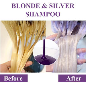 Salon qualité <span class=keywords><strong>Violet</strong></span> shampooing pour cheveux blonds Anti-cuivreux <span class=keywords><strong>Violet</strong></span> Toner pas jaune shampooing <span class=keywords><strong>Violet</strong></span> argent shampooing étiquette privée - Product Image 4