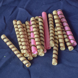 Palitos de Oblea de PVC de Alta Calidad, Palitos de Oblea de Chocolate Premium, Bocadillo de Chocolate, Comida Falsa Realista para Exhibición - Product Image 2
