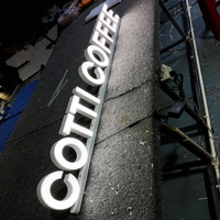 Enseigne personnalisée en lettres 3D sans bordure avec éclairage frontal |   Bande lumineuse LED résistante aux intempéries IP65 |   OEM/ODM acceptés, artisanat de qualité supérieure pour