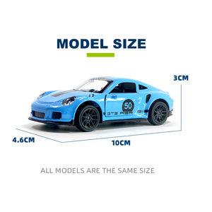 Voiture de sport miniature en métal moulé sous pression à l'échelle 1:43, modèle de supercar à rétrofriction avec portes ouvrantes, pour garçons - <span class=keywords><strong>Prix</strong></span> usine - Product Image 5
