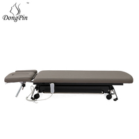 Table de massage électrique à un moteur avec réglage en hauteur, cadre métallique, lit de traitement chiropratique pour hôpital