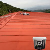 Peinture pour tuiles de toit à base d'eau, spéciale, écologique, antirouille
