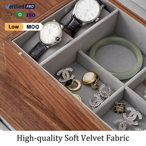 Boîtes de rangement pour bijoux en bois massif, magnétiques, colorées, personnalisées, de haute qualité, fabriquées à la main, en gros, en stock, best-sellers - Product Image 5