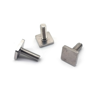 Pernos Cuadrados Ranurados de Acero Inoxidable 304 316, Clase <span class=keywords><strong>6</strong></span>, Galvanizados en Zinc, Personalizados de Fábrica, para Rieles Solares - Product Image 2