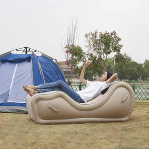 Canapé gonflable ergonomique avec pompe intégrée, canapé gonflable d'extérieur, chaise longue gonflable, chaise sexuelle - Product Image 5