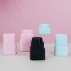 10g 30g 50g Empty Pink Matte Scrub Body Butter Face Cream Frosted Lip Balm Container pp Cosmetic <b>Plastic</b> <b>Jar</b> with Lid - Product Image 3