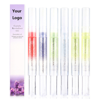 Logo personnalisé Traitement de réparation des ongles des doigts Adoucissant et fortifiant Sérum nourrissant pour les cuticules Stylo à huile pour ongles